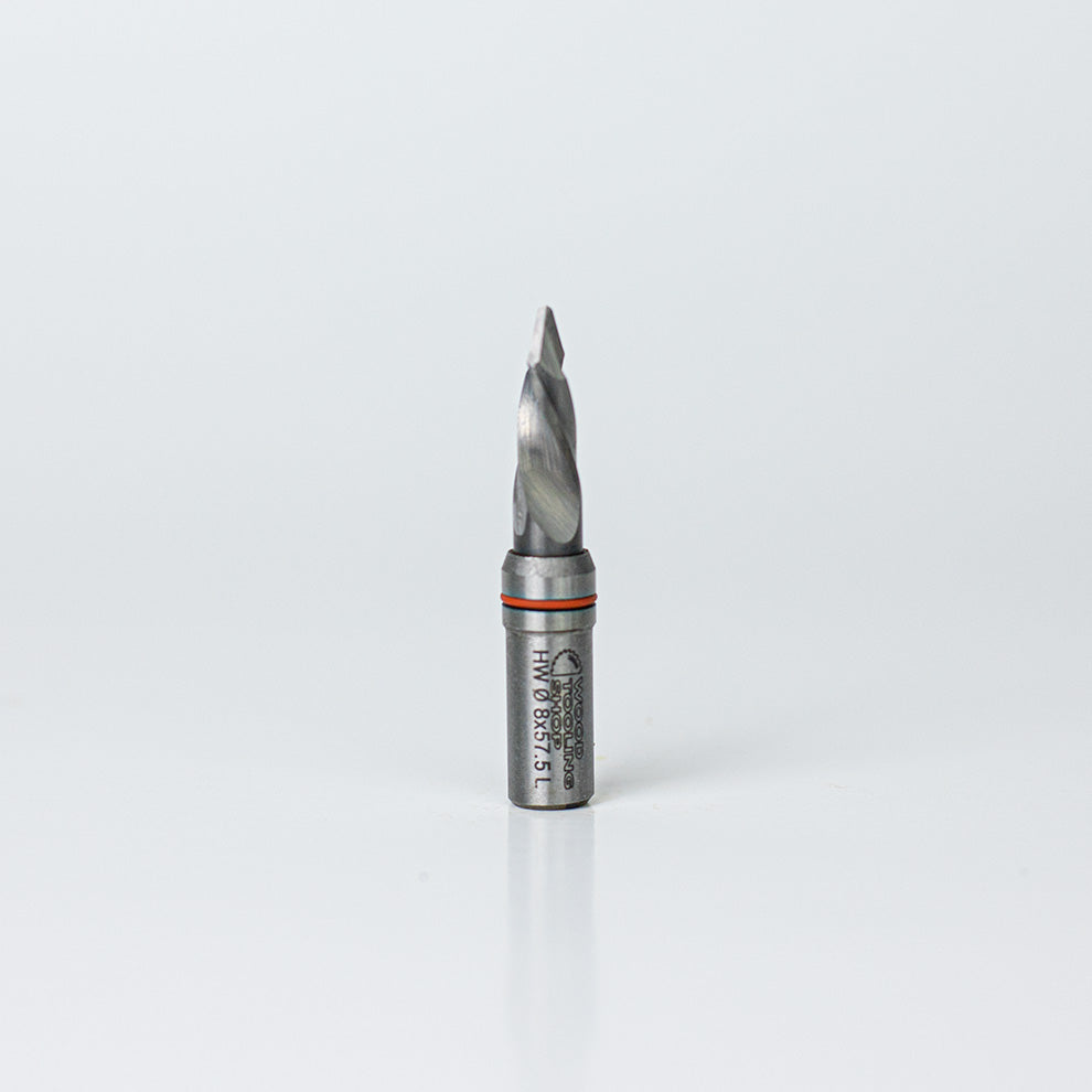 Solid Carbide Thru Hole Bit LH 8mm x 22mm image 0