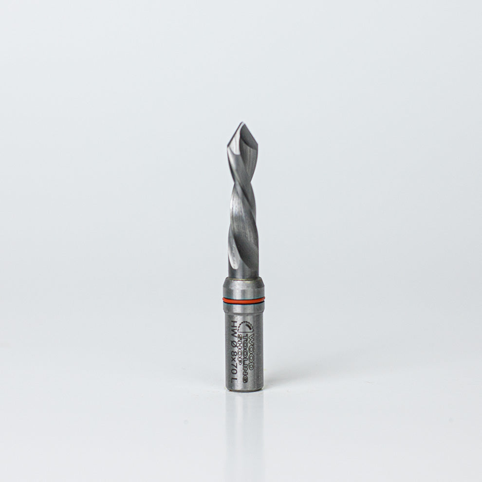 Solid Carbide Thru Hole Bit LH 8mm x 35mm image 0