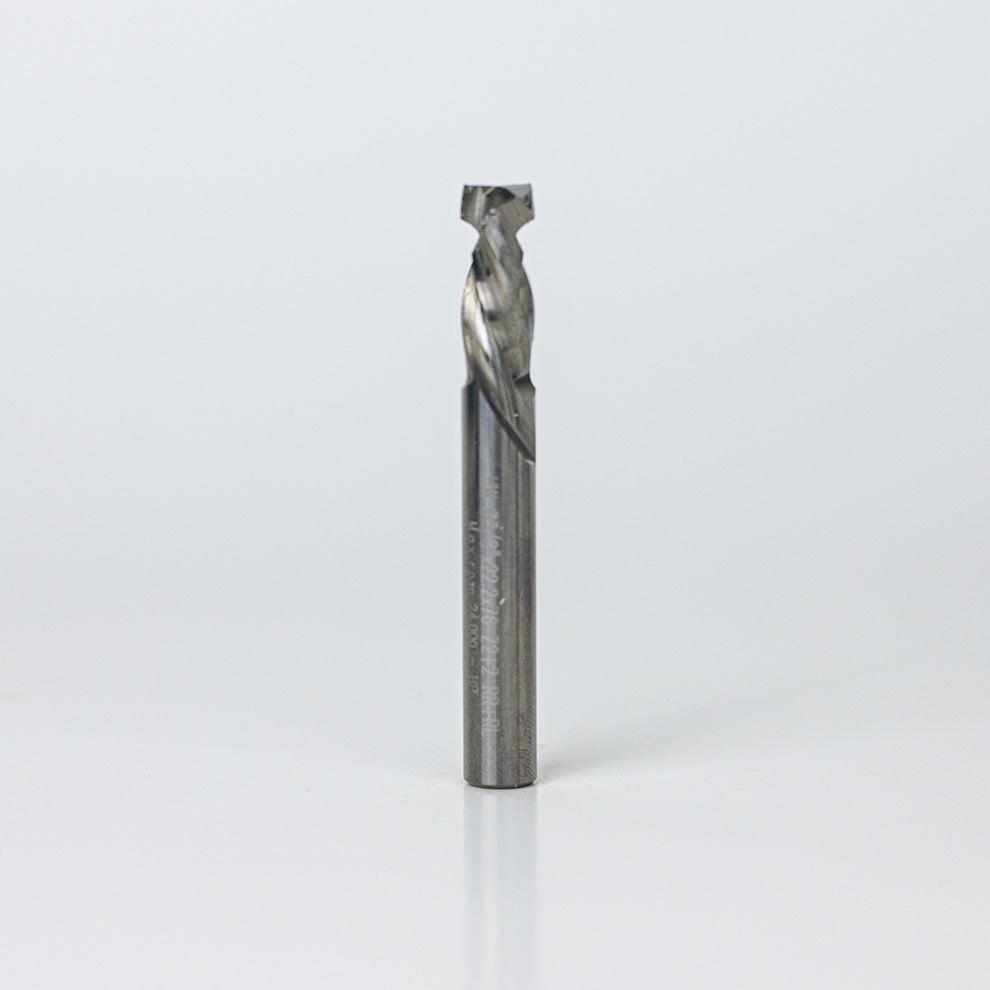 Solid Carbide CNC Router Bit 3/8" x 7/8" x 2+2 Flutes Mortise Compression image 0