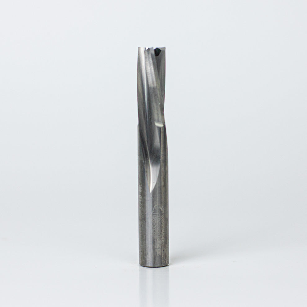 Solid Carbide CNC Router Bit 1/2" Down Spiral Slow Helix RH image 0