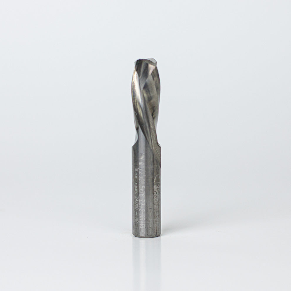 Solid Carbide CNC Router Bit 1/2" x 1-1/8" Mortise Compression image 0