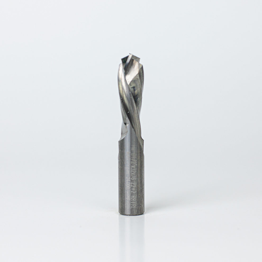 Solid Carbide CNC Router Bit 1/2" x 1-1/4" Compression RH image 0