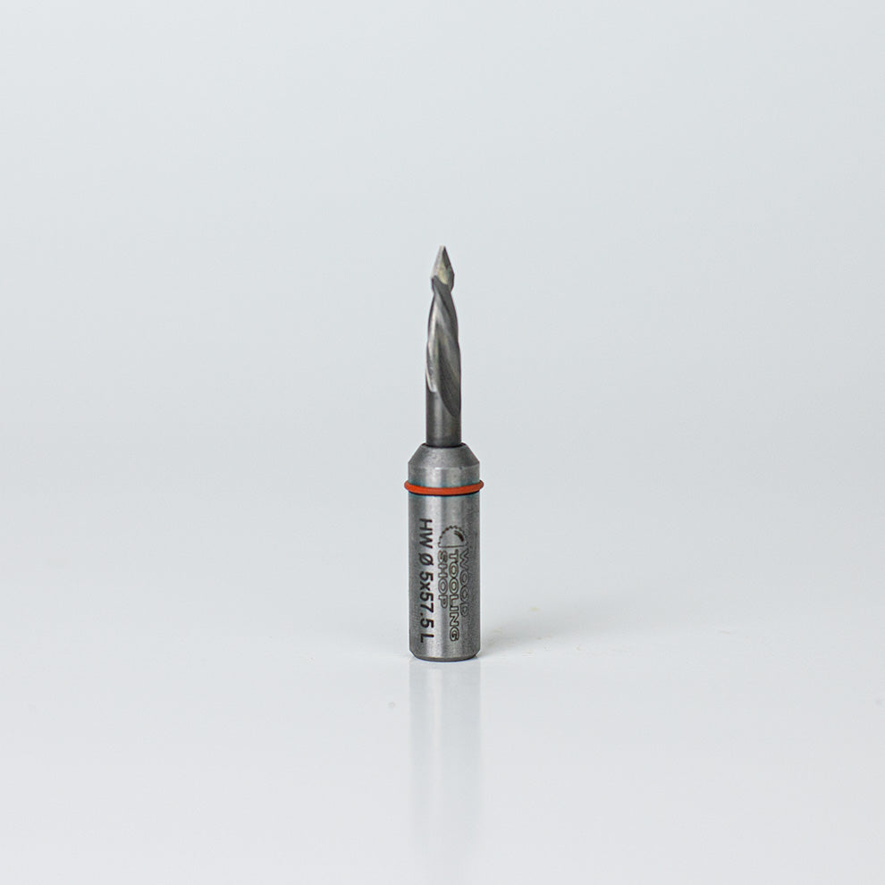 Solid Carbide Thru Hole Bit LH 5mm x 22mm image 0