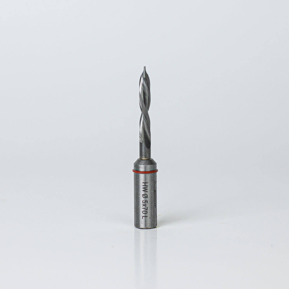 Solid Carbide Thru Hole Bit LH 5mm x 35mm image 0