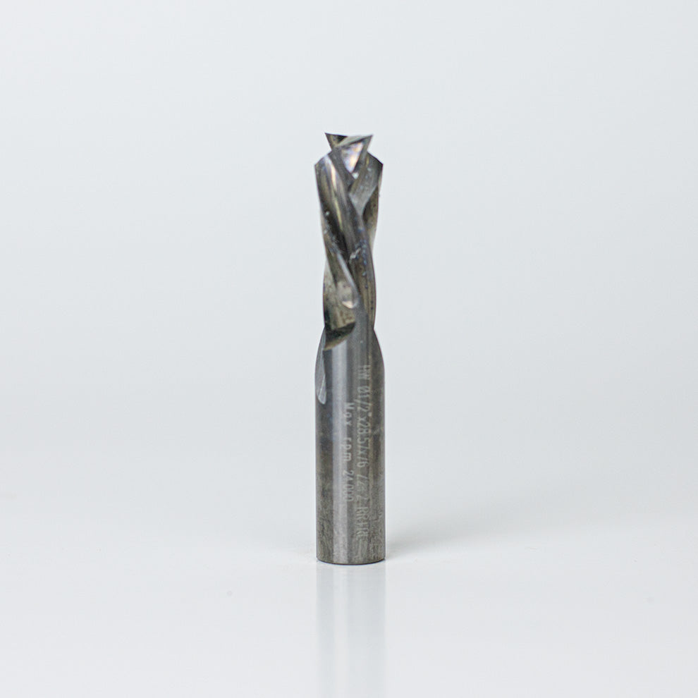 Solid Carbide CNC Router Bit 1/2" x 1-1/8" Compression RH image 0