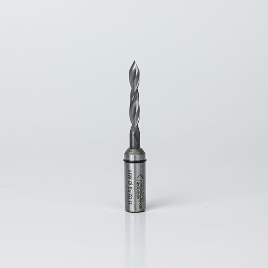 Solid Carbide Thru Hole Bit RH 5mm x 35mm image 0