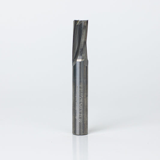 Solid Carbide CNC Router Bit 1/2" Up Spiral Slow Helix RH image 0